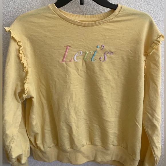 LEVI’S Girls’ crew neck sweater NEVER WORN - Picture 4 of 4